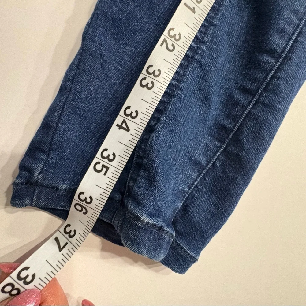 We The Free Pull-On Jeggings Blue Stretch Skinny Denim Pants